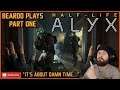 HALF LIFE ALYX BLIND PLAYTHROUGH PART 1 // Learning The Ropes - Half Life Alyx Playthrough