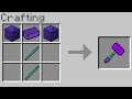 How to Craft New Tools in Minecraft! (Enderite Tools Addon)