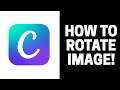 How to Rotate Image in Canva
