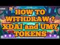 HOW TO WITHDRAW XDAI AND UMY TOKEN IN KARASTAR INTO METAMASK ACCOUNTS #Karastar #Gamefi #Playtoearn