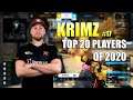 KRIMZ! #17 - CSGO HIGHLIGHTS | TOP 20 PLAYERS OF 2020