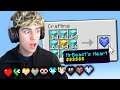 MINECRAFT PERO HAY CORAZONES DE YOUTUBERS!!