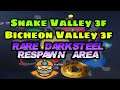 MIR4 :Rare Darksteel Respawn Area -Snake Valley 3f/Bicheon Valley 3f