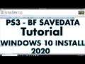 [PS3] BruteForce Savedata Tutorial - How to install on Windows 10 - Step by Step Guide👻😉