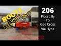 Route History - 206 - Piccadilly to Gee Cross Via Haughton Green and Hyde