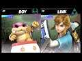 Super Smash Bros Ultimate Amiibo Fights  – Request #18079 Roy Koopa vs Link