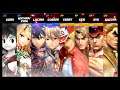 Super Smash Bros Ultimate Amiibo Fights – Sora & Co #107 Timed team battle at Mishima Dojo