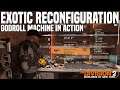 The Division 2 | Exotic Reconfiguration - The Godroll Machine