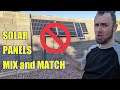 What Happens if u MIX? HOW to Connect Different Solar Panels Together? Parallel VS series 12v vs 24v