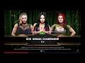WWE 2K19 Malandra Tomassian VS Rhea Ripley,Lita Triple Threat TLC Match BCW Women's Title