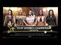 WWE 2K19 Mickie James VS Brie,Lana,Tamina,Ruby 5-Diva Battle Royal Match OVW Women's Title