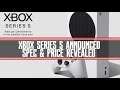 Xbox Series S Announced, Priced & Spec