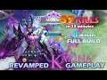 37 KILLS IN 13 MINUTES REVAMPED KARINA GAMEPLAY | Mobile Legends