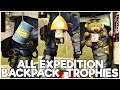 All 3 Expedition Site BACKPACK TROPHY Locations! - The Division 2