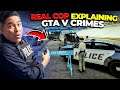 Cop Explains GTA 5 Crimes | GTA vs. Carjacking | Theme Week is Cops and Robbers