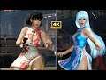 DOA 6 Honoka Black hair mod vs Kula Icey hair mod 4K