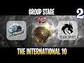 Elephant vs TSpirit Game 2 | Bo2 | Group Stage The International 10 2021 TI10 | DOTA 2 LIVE