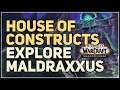 House of Constructs Location WoW Explore Maldraxxus