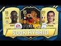 INCREDIBLE 500K HYBRID w/ IF MARTIAL! FIFA 20 SQUAD BUILDER