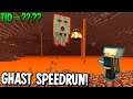 JEG SKULLE NAKKE EN GHAST HURTIGST MULIGT!! - Minecraft Speedrun #4