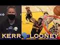 📺 Kerr: Looney to play in later stages of upcoming road trip; lineup decisions have a domino effect