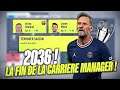 LA FIN DE LA CARRIÈRE MANAGER EN 2036 SUR FIFA 22 !