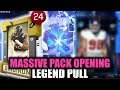 MASSIVE PACK OPENING! LEGEND PULL, OVER 500K COINS MADE! | MADDEN 20 ULTIMATE TEAM
