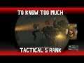 MGSV: Mission 32-To know too much (Tactical S rank)