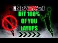 NBA 2K21 NEXT GEN - HOW TO MAKE 100% OF YOUR OPEN LAYUPS! NO MORE MISSED LAYUPS