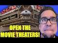 OPEN THE MOVIES THEATERS BACK UP! - FJ Shot 11/18/20