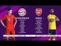 PES 2020 ONLINE GAMEPLAY BAYERN  VS ARSENAL HD