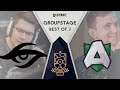 Team Secret vs Alliance Game 1 (BO3) | WePlay! Pushka League Groupstage