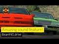 The car's sound changes when the exhaust is damaged – BeamNG.drive Gameplay