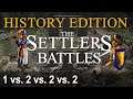 The Settlers 3 - 1v2v2v2 mp match - Part 1/2