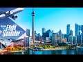 [🔴4K] Toronto Amazing Views | Microsoft Flight Simulator 2020 [RTX ULTRA]