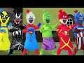 All Rods Are Dancing - 3D ANIMATION - Ice Scream 3 - All Rod Superheroes Dance - Funny 3D Animation