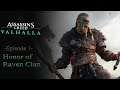 Assassin's Creed Valhalla Part 1 Honor of Raven Clan!