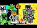 Bedrock Golem Vs. Mutant Monsters in Minecraft