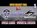 COMEBACK + RAMPAGE OG vs Secret Game 1 | Bo3 | Upper Bracket Final OMEGA League | DOTA 2 LIVE