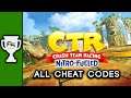 Crash Team Racing Nitro Fueled - All Cheat Codes - Secret Characters, Invisible, Infinite Masks etc.