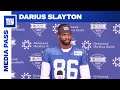 Darius Slayton on Week 7 Status vs. Panthers | New York Giants
