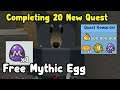 Got Free Mythic Egg! Completing New Black Bear Mythic Quests - Bee Swarm Simulator
