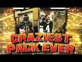 GREATEST PACK EVER! | LTD + TWO FULL ULTIMATE LEGENDS! | CRAZIEST PACK OF ALL TIME MADDEN 21 #Shorts