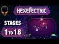 HEXELECTRIC Stage 1 to 18 / Tutorial & Basic Rule (Minimal puzzle game)