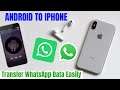 How to Backup,Restore and Transfer Whatsapp Between iPhone and Android