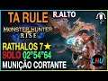 [MHR] TA RULE Rathalos LBG SOLO, リオレウス ライトボウガン, 리오레우스 라이트보우건