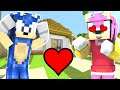 Minecraft Sonic The Hedgehog 2 - Amy Rose Falls In Love With Sonic! [8]