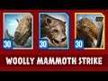NEW WOOLLY MAMMOTH MAX LEVEL 30 EPIC STRIKE EVENT (JURASSIC WORLD ALIVE)