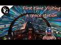 No Man's Sky Episode 03 First Time Visiting a Space Station