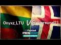 PES2021 - Onyxz_LTU v Emreunal21 (Iceland eNational Team member) | Friendly Game
